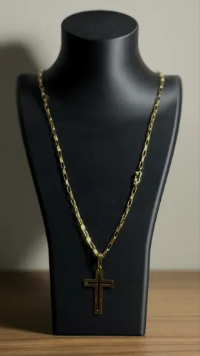 Corrente em Ouro 18K | 12.5 Gramas | 65 Centímetros | Cartier Tijolinho (Maciça)