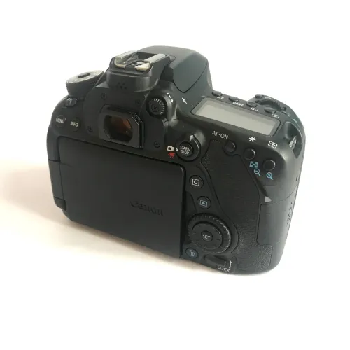 Camera Canon 80D com acessórios