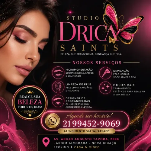 Studio Drica Saints Estética e Beleza em Jardim Alvorada - Nova Iguaçu