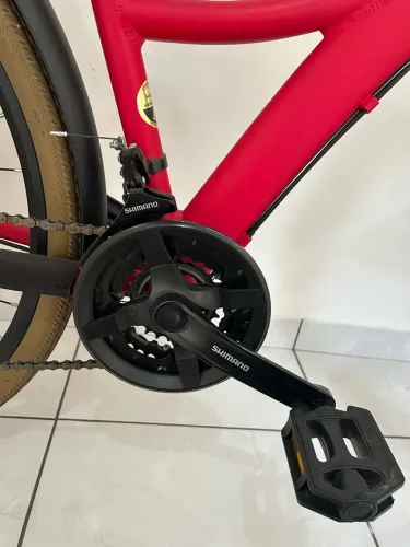 Bicicleta Tito Urban Premium Aro 26 Vermelha