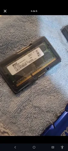 Memória ram para notebook