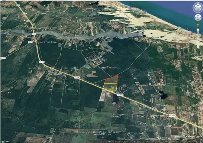 Beberibe/CE - 32 Ha. Área 100% plana.