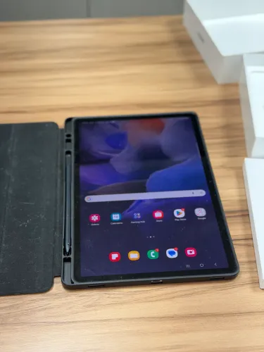 Samsung Galaxy Tab S7 FE 5G 128GB + Expansível - Impecável com S Pen novíssimo 