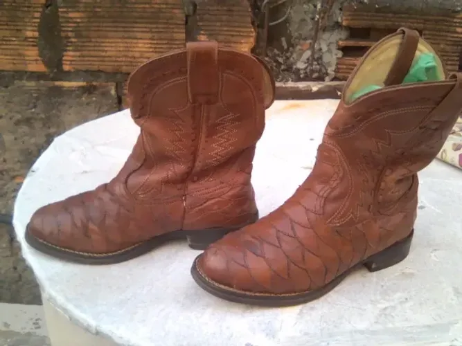 Bota Western Picolotto Couro Original