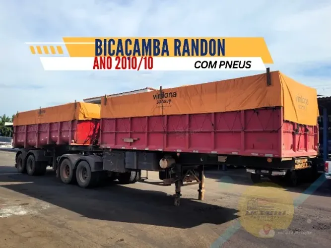 Carreta Bicaçamba Randon Ano 2010/10 C/ Pneus