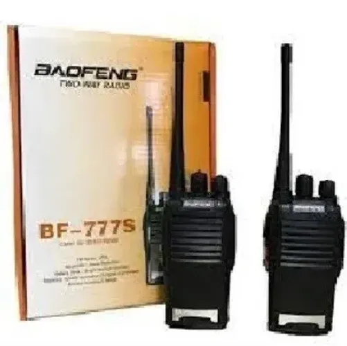 Kit 2 Radio Ht Baofeng 777S Walk Talk Radio Comunicador, Novo.