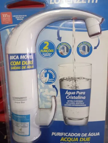 Torneira para filtro para bancada