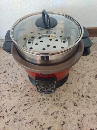 Panela elétrica Bioceramic gourmet multifunções