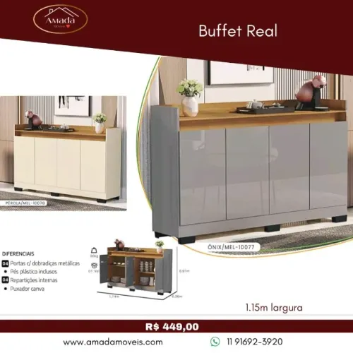 Buffet Real, a pronta entrega