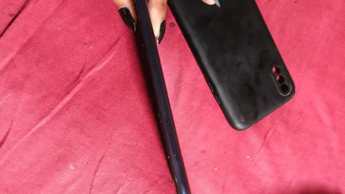 ( não faço entrega)ssung Galaxy tela trincada já formatado só com touch com defeito