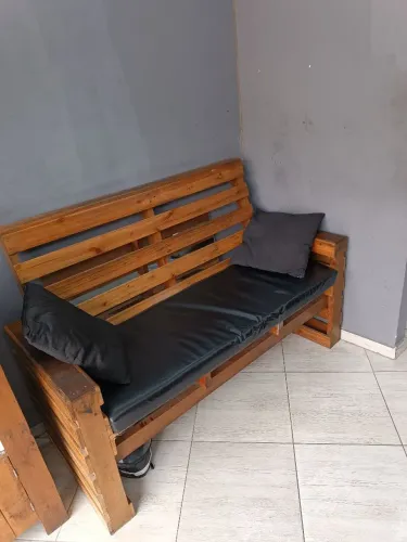Banco de espera barbearia 