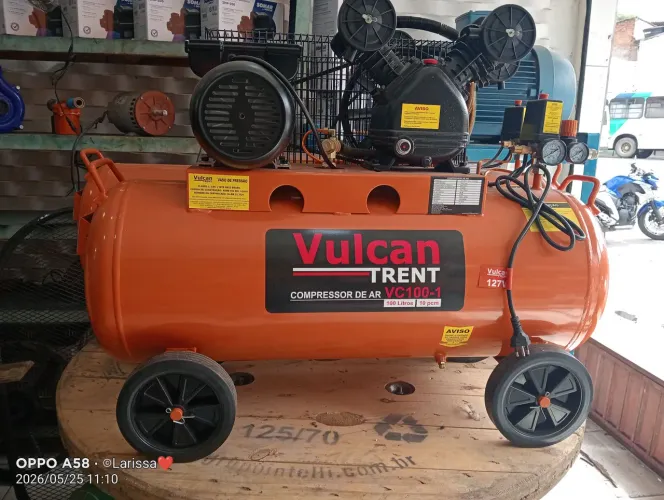 Compressor vulcan 100 litros