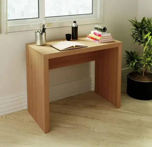 Mesa Trabalho/Estudo/Home office - Amêndoa