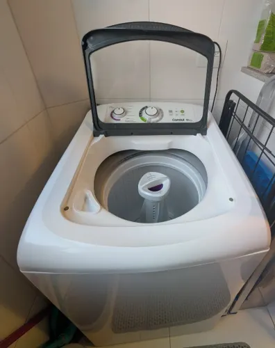 Máquina de Lavar Consul 9Kg Branca com Dosagem Econômica e Ciclo Edredom