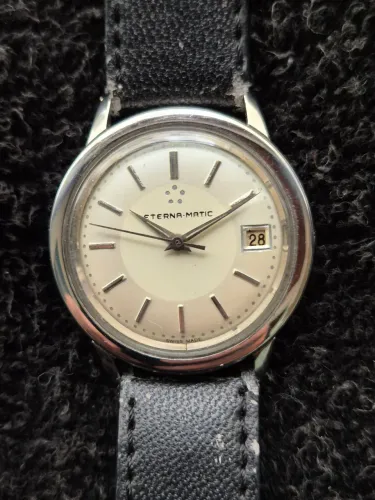 RELÓGIO ETERNA-MATIC VINTAGE SUÍÇO 