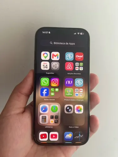 IPHONE 16 PRO - 128GB - Cor Titânio Natural
