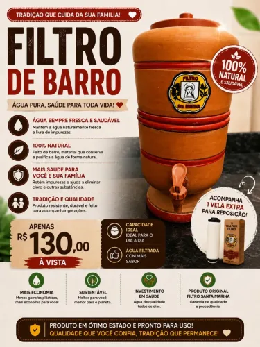 Filtro de barro