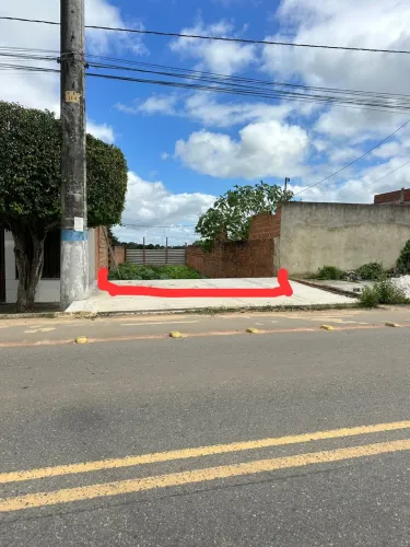 Terreno na pista de Glória
