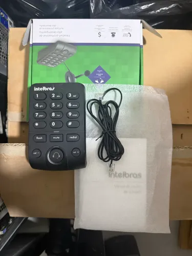 Telefone Headset Intelbras Hsb40 Articular E Compacto