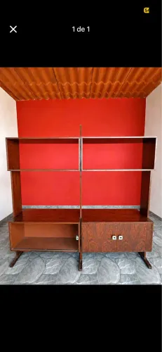 Estante modular anos 60