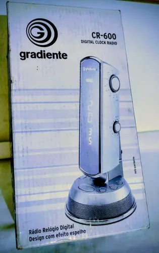 Rádio relógio gradiente 