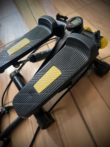 Mini Stepper Com Elásticos Simulador De Caminhada Wct Fitnes