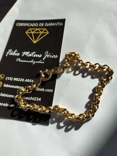 Pulseira ouro 18k