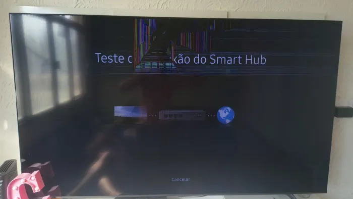 Vendo tv Samsung 65 polegadas com defeito na tela