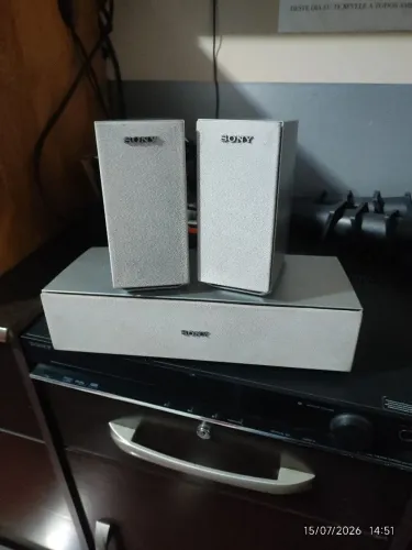 caixas Sony 8 ohms 100watts