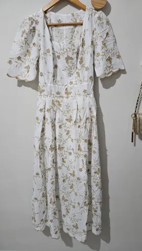 Vestido de festa bordado