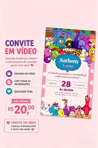 Convites digitais