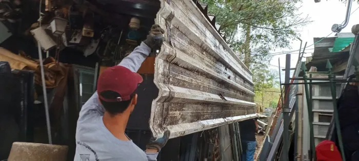 2- TELHAS SEMI SANDUÍCHE 5,00 MT /// R$600,00