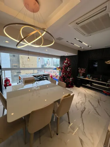 Autêntico Batista Campos: Apartamento Andar Alto Nascente 132m² 3 Suítes 2 Vg