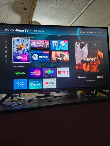 Smart Tv 32 Philco P32vik Roku Led Dolby Audio Hdr Wi-fi 110v