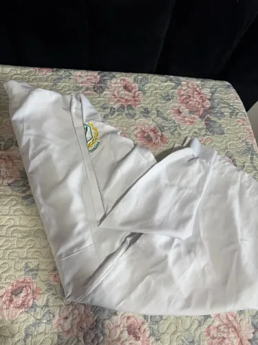 Jaleco feminino branco