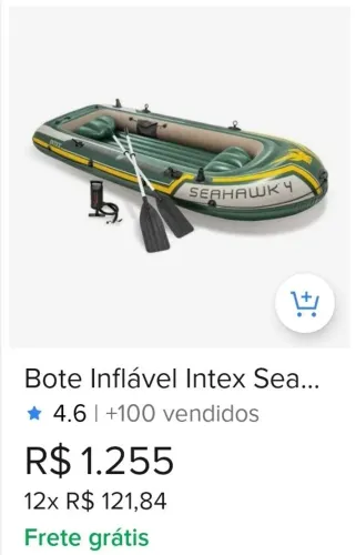 Barco inflável 