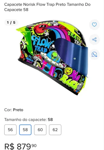 Capacete Norisk n58