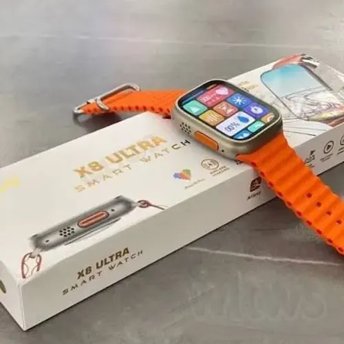 Smartwatch X8 ULTRA 46mm acompanha 3 pulseiras de brindes