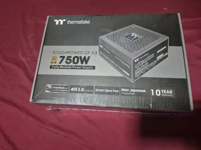 Fonte 750w Tt Toughpower Gf A3 Fully Modular (LACRADA 10 ANOS DE GARANTIA)