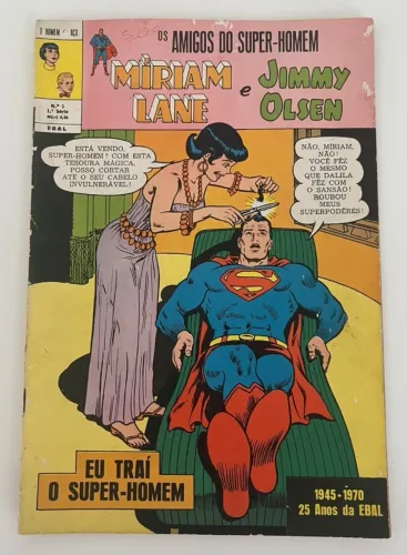 HQ Antiga Miriam Lane e Jimmy Olsen Nº 1 - EBAL