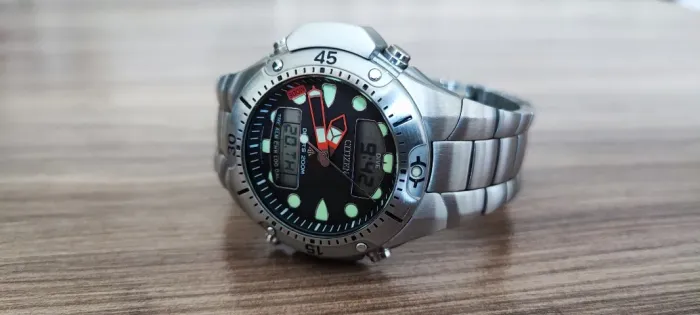 Relogio Citizen Aqualand Original japonês NOVO! Com caixa, manual e etiqueta