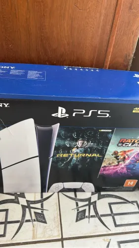 Ps5 slim mídia digital 6 meses de uso