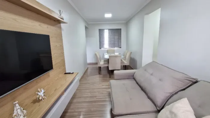 Apartamento Condomínio Tangará - 3 Quartos - Mobiliado.