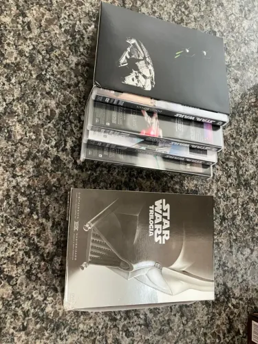 DVD do Box Star Wars Trilogia Original