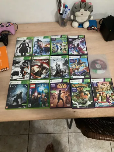 LOTE DE JOGOS XBOX 360 NEGOCIÁVEL