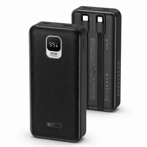 Power Bank Super Rapido 20.000mah 22.5w Basike Entrega Grátis em Salvador