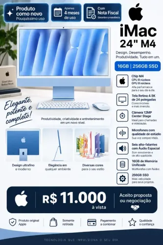 I MAC 24 APPLE 