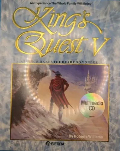 Jogo King's Quest V 5 - Sierra - Multimedia - Importado (United States) - 1990