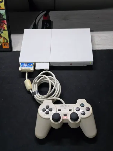Playstation 2 Slim Ceramic White