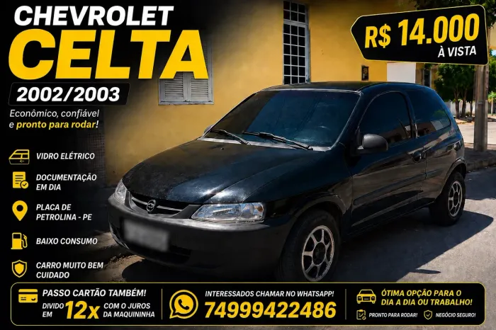 Chevrolet Celta 1.0/super/n.piq.1.0 MPFI VHC 8V 3P 2002